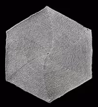 Hexagon Mat Pattern #15