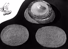 Hot Plate Set Pattern #9014
