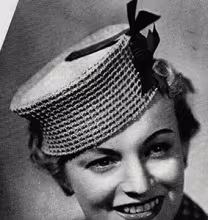 Pill Box Hat and Bag Set Pattern #2326