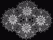 Sheer Doily Pattern #7184