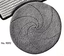 Hot Plate Mat Pattern #9092