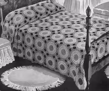Sunflower Bedspread Pattern #673