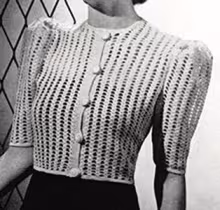 Polonaise Cardigan Pattern #1187