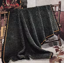 Green Pastures Afghan Pattern #6001