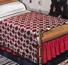 Calico Afghan Pattern #6005