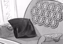 Queen's Taste Chair Set Pattern #7218
