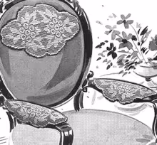 Ashley Chair Set Pattern #7226
