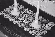 Magnolia Gardens Runner Pattern #7228