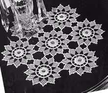 Nosegay Doily Pattern #7269