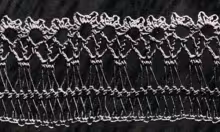 Hairpin Lace Edging Pattern #8473