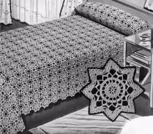 Snow in Summer Bedspread Pattern