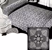 Pine Cone Bedspread Pattern