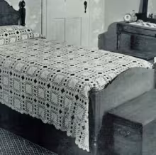 Cockle Shells Bedspread Pattern #6052