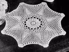 Extravaganza Doily Pattern #7351
