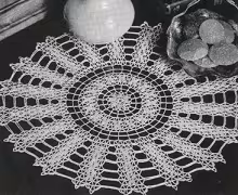 Williamsburg Doily Pattern #7545