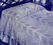 Arrow and Rose Bedspread Pattern #6111
