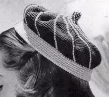 Stitched Calot Pattern #1157