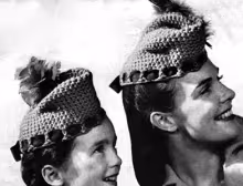 Mother and Daughter Scotch Caps Pattern #PC-1317