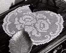 Rosy Future Doily Pattern