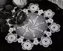 Irish Crochet Doily Pattern