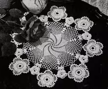 Irish Crochet Doily Pattern