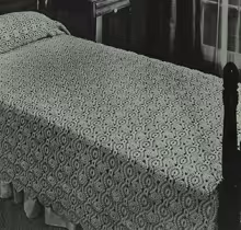 Crochet Bedspread Pattern #6124