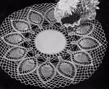 Palm Fronds Doily Pattern #D-117