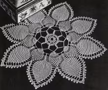 Pineapple Petals Doily Pattern #PD-425