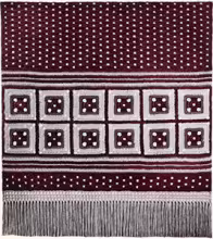 Table Runner with Crossed Squares Pattern #233