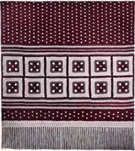 Table Runner with Crossed Squares Pattern #233