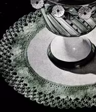 Shell and Knot Stitch Doily Pattern #419