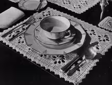 The Petal Luncheon Set Pattern #721