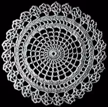 Spider Web Doily Pattern #761