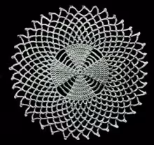 Windmill Doily Pattern #763