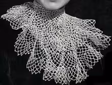 Lace Frill Jabot Pattern #2027