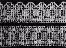 Birthday Cake Edging & Insertion Pattern