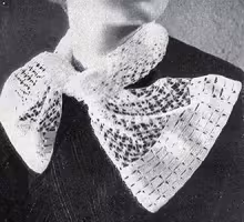 Knot Stitch Scarf Pattern #287