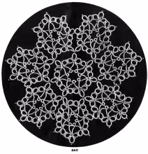 Tatting Doily Pattern #860