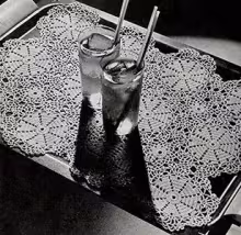 Sundial Tray Mat Pattern #7021
