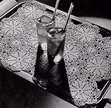 Sundial Tray Mat Pattern #7021