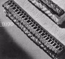 Towel Edging Pattern, No. 8190