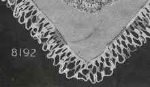 Kerchief Pattern, No. 8192