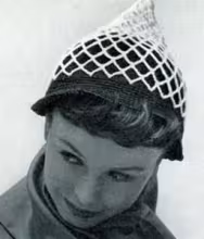 The Black and White Mesh Pattern