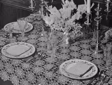Moonbeam Tablecloth