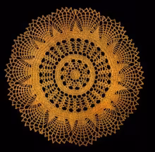 Gold Glory Doily Pattern