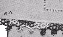 Tatted Edging Pattern #1502