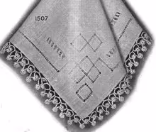 Tatted Edging Pattern #1507