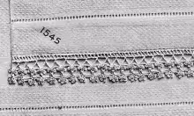For-get-me Not Edging Pattern #1545