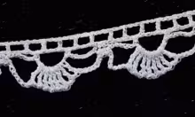 Ruffle Edging Pattern #1843