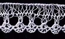 Hairpin Lace Edging Pattern #1850